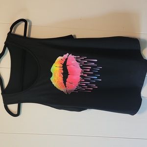 Shein Black Tank Top Size L